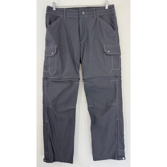 Lot Of 2 KUHL Renegade Convertible Pants Men's Tagged 34x30 Hiking Camping EUC - Picture 3 of 16